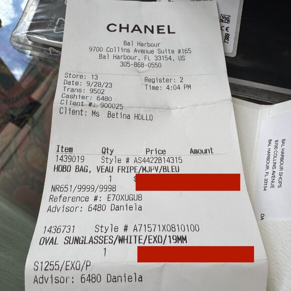 Chanel White Oval Sunglasses w Case, Wipe & Box NEW lenses - Picture 4 of 13